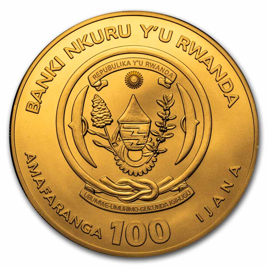 2024 Rwanda 1 oz Gold Lunar Year of the Dragon BU | eBay